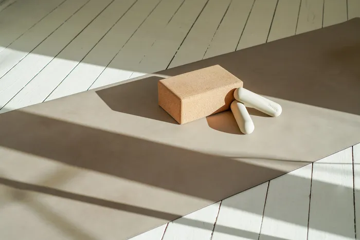Impression aus dem align Studio – Matten und warmes Licht